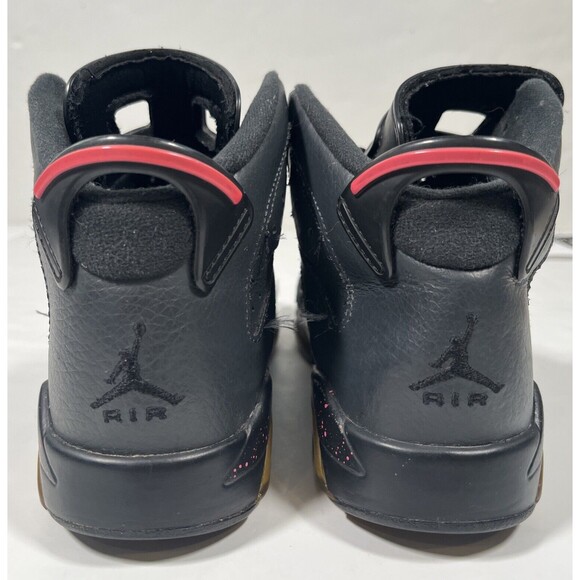 Nike Air Jordan 6 Retro‎ Youth 4.5Y Black Anthracite Hyper Pink Unisex 543390-00 - Picture 5 of 7